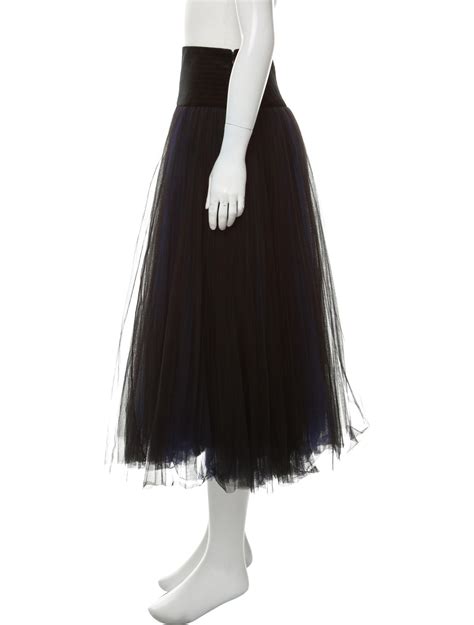 dior tulle skirt|dior tulle midi skirt.